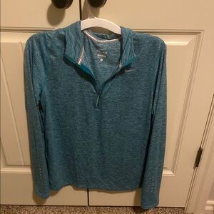Nike Blue Quarter-Zip Pullover
